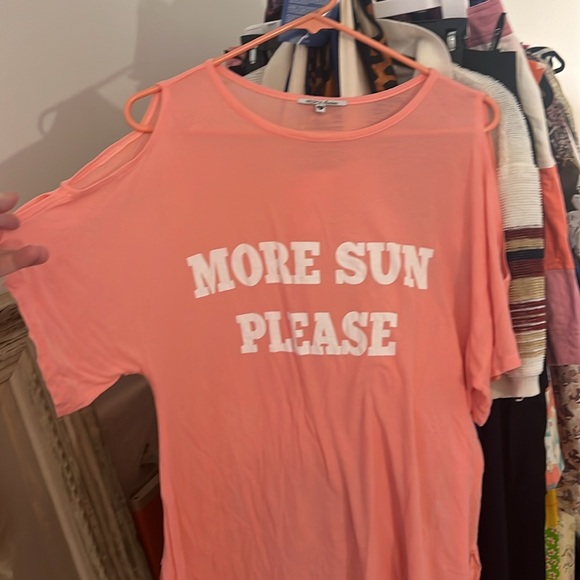 WILDFOX Swim More Sun Please Coverup Sz S NWOT - Picture 2 of 7